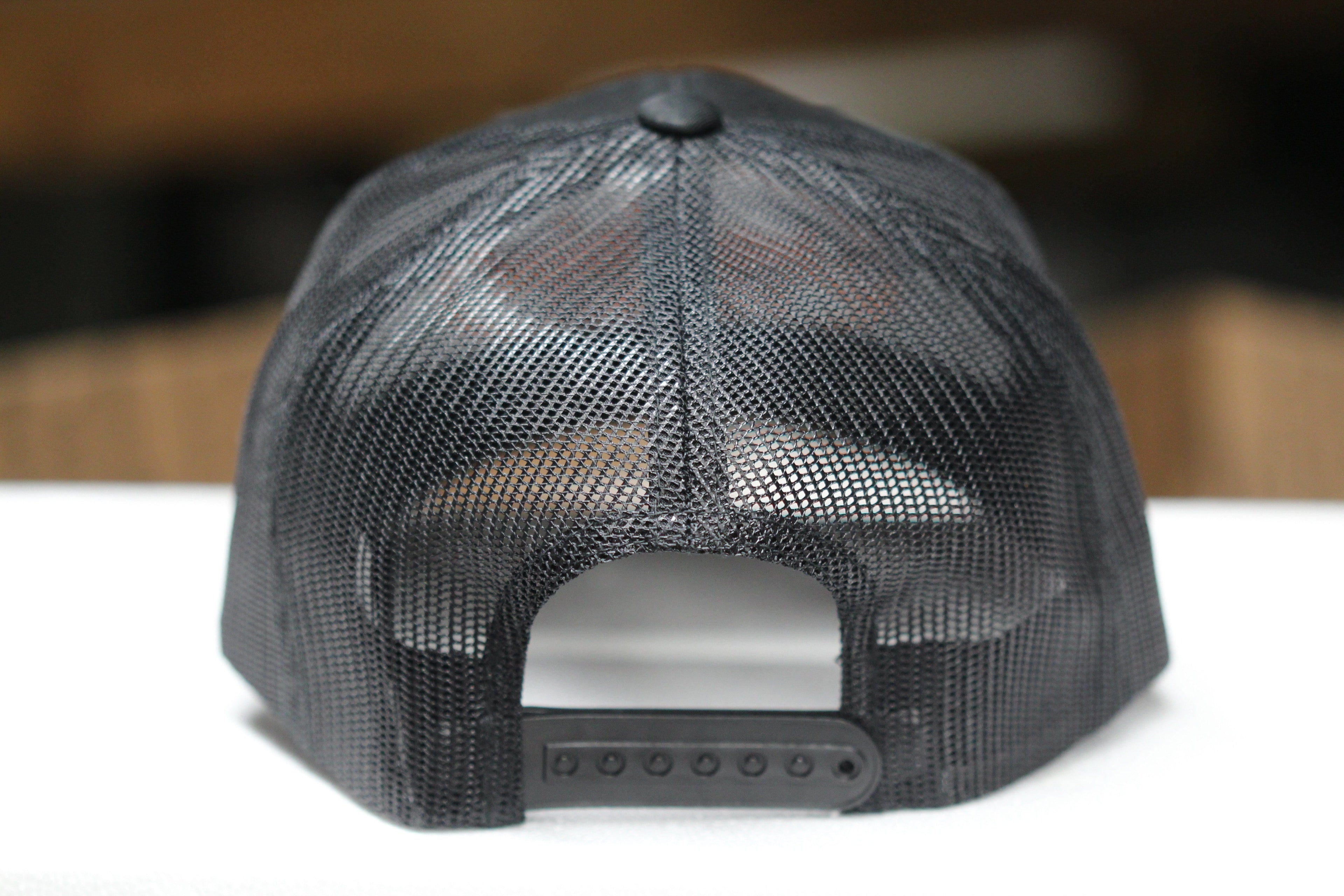 Black with Black Mesh Imperial Tropicals Snapback Hat